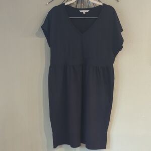 TravelSmith Dress XL Black Women's Traveling Plane Comfy